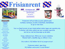 Tablet Screenshot of frisianrent.nl